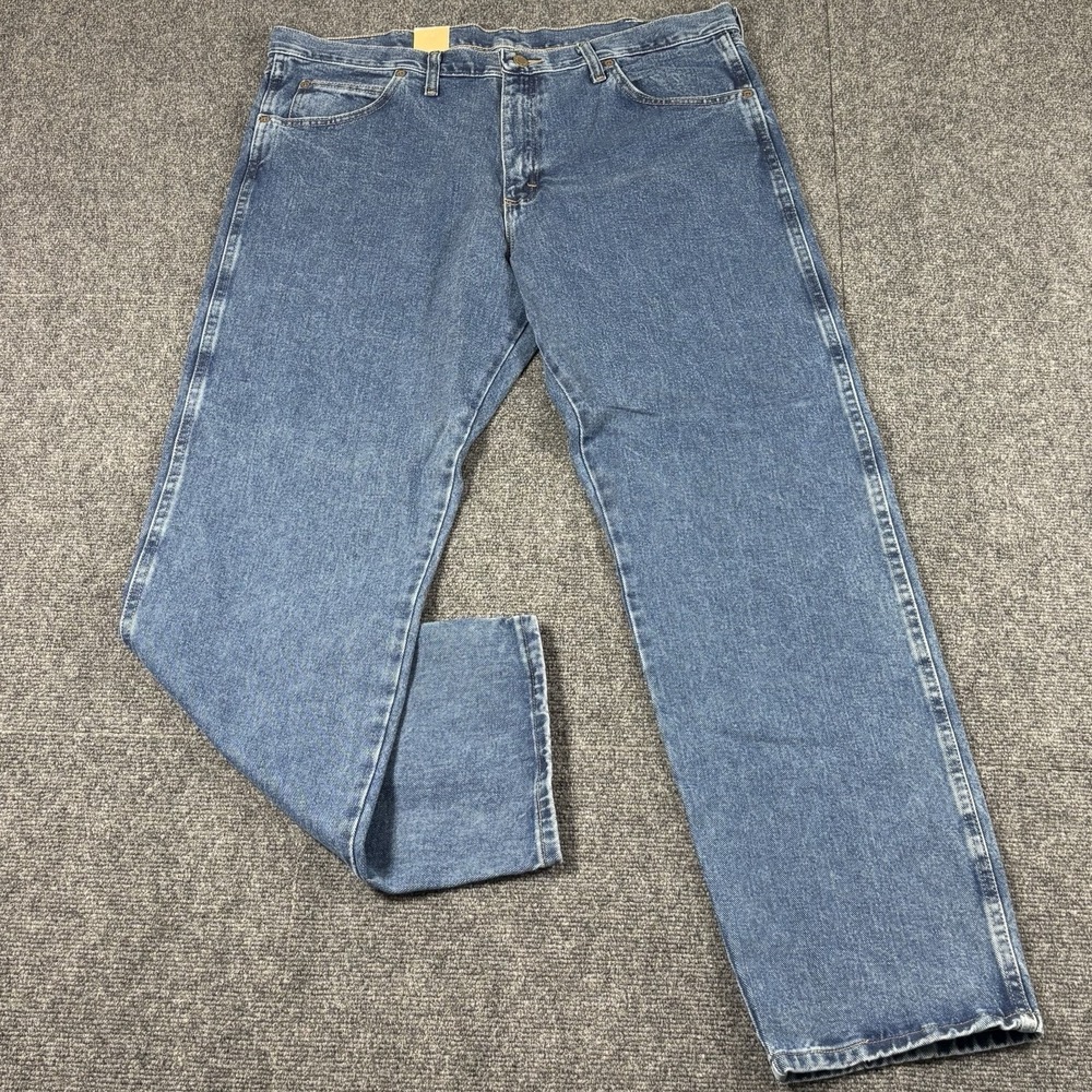 New Wrangler Men's Rugged Wear Relaxed Fit Jeans 38x32 Blue Denim Cowboy Rodeo